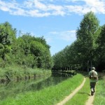 Easy hiking by a Parisian canal "Easy hiking by Parisian canal de l'Ourq"