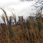 "An old factory seen from the Westfalenpark in Dortmund"