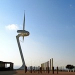 The Needle in the Olympic Village of Barcelona "The Needle in the Olympic Village of Barcelona"