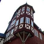 "an old building in Bacharach Germany"