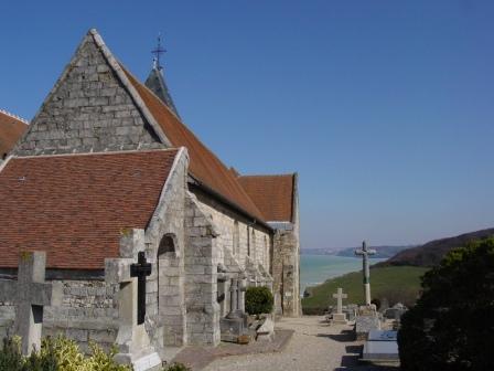 "Varengeville church in Normandy"