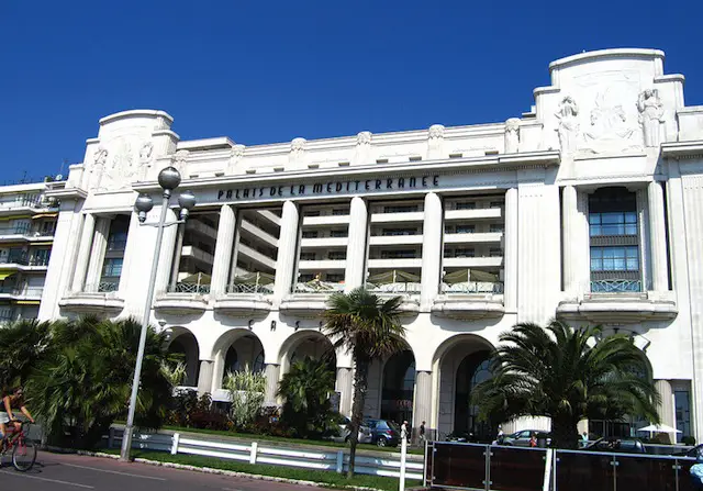 "Palais de la Mediterannee in Nice"